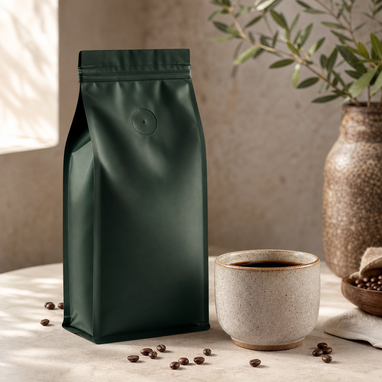 Bolsa de café Orilla para cómo elegir café para regalar