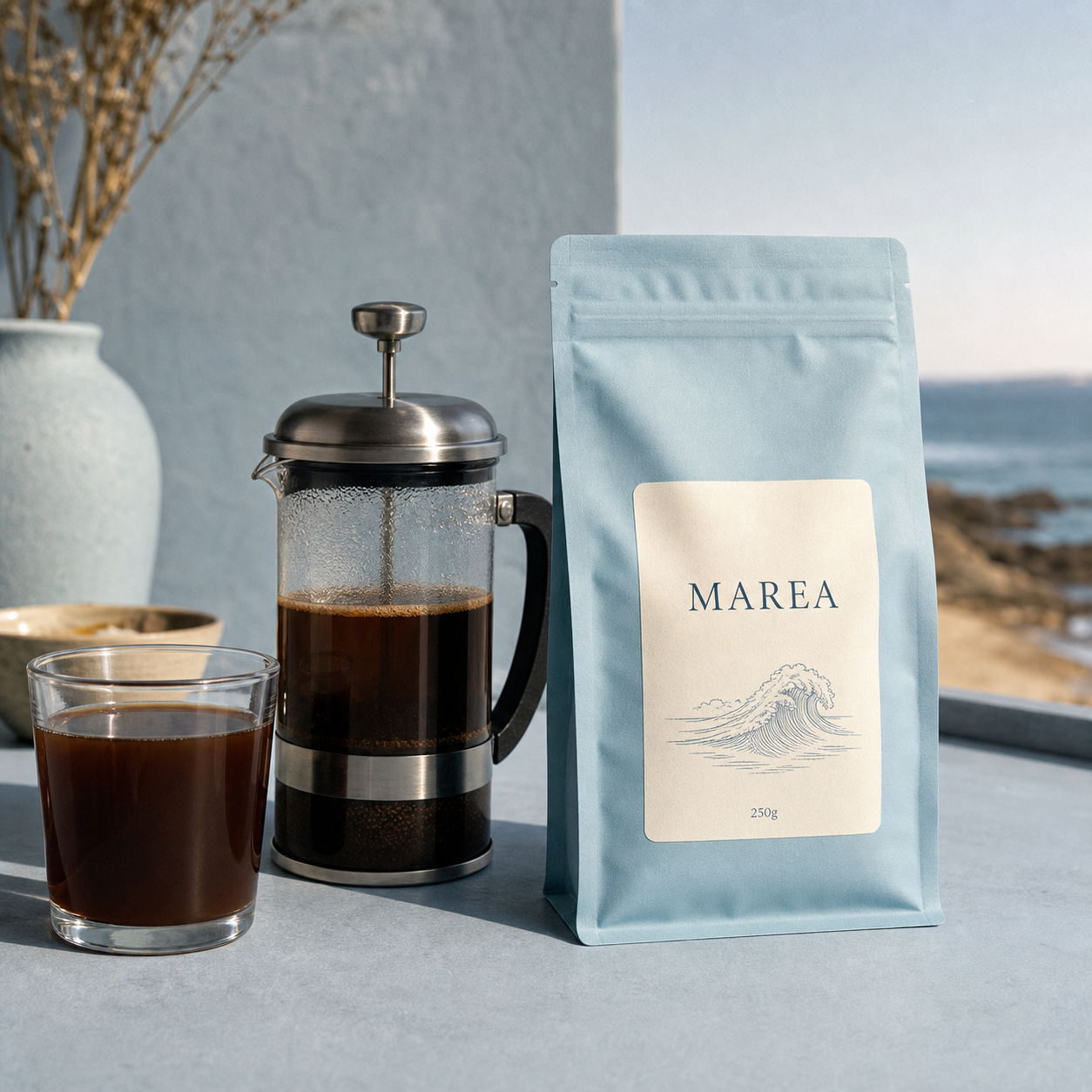 Bolsa de café Orilla para café frío en casa, sin máquinas especiales